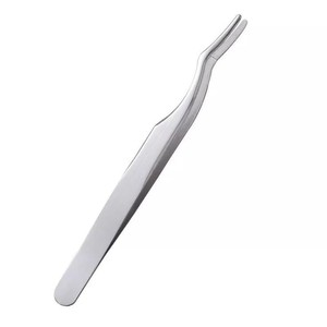 Pince à épiler professionnelle pour extensions de cils en acier inoxydable, pince d'isolation pour cils, pince de beauté par Medicab Surgical Instruments - Product Image 1