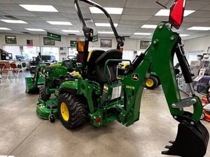 รถแทรคเตอร์ John deeere เครื่องตัดหญ้าพร้อมโหลดด้านหน้าและรถแบคโฮสำหรับขายพร้อมบริการจัดส่งด่วนไปยังสหรัฐอเมริกา/ยุโรป/เอเชีย - Product Image 2