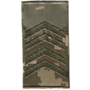 Ukraine Slide New Camo Breast Rank Insignia. Sergeant Soft Shoulder <b>Board</b> Uniform Epaulettes Selling Embroidered <b>Fabric</b> - Product Image 3
