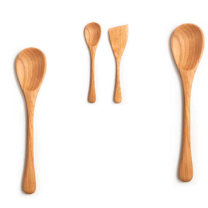 Cuillère en bois de haute qualité, design personnalisé, écologique, en bois naturel, pour la cuisine, vaisselle décorative, à acheter à un prix raisonnable - Product Image 1