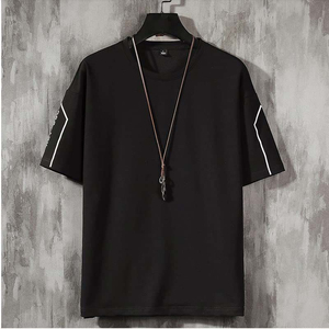 Conjunto de Camiseta y Pantalones Cortos Casuales de Verano para Hombre, Estilo Vintage, Transpirable, 100% Algodón, Ropa Urbana - Product Image 4