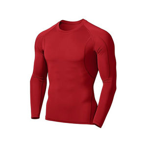 Manches sublimées entièrement personnalisables Rash Guard avec les meilleurs matériaux en gros Spandex Rash Guard pour vêtements pour hommes - Product Image 1