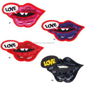 แผ่นป้ายปักลวดลายสำหรับเสื้อผ้าทุกขนาดแผ่นผ้าทอลายทแยง - Product Image 4