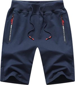 Pantalones cortos de béisbol de cintura elástica de verano para hombre, pantalones cortos deportivos de malla para gimnasio, ropa de entrenamiento para gimnasio, pantalones cortos de gimnasio para hombre, cintura elástica, venta en línea - Product Image 1