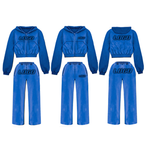 2026 conjunto de pantalones de chándal con capucha desgastados Vintage personalizados para mujer chándales de felpa francesa de peso pesado 100% algodón - Product Image 6