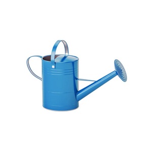 Galvanized Zinc Watering Can with Copper Handle and Spout Durable Finish for <b>Gardening</b> Luxury Galvanized Metal Watering Can - Product Image 3