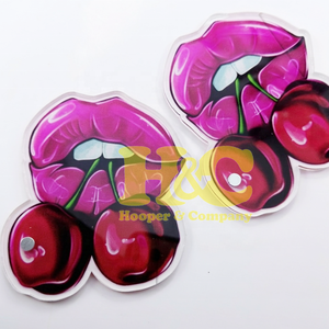 Tuiles acryliques Cherry pour extensions de cils, tuiles roses pour cils, forme violette, couleur personnalisée, logo magnétique durable, tuiles MINK - Product Image 2