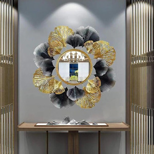 <b>Mirror</b> with Artistic <b>Frame</b> Abstract Geometric Table <b>Mirror</b> Modern Elegance - Product Image 2