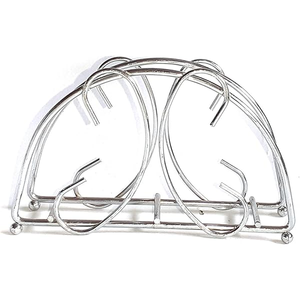 Support de mouchoirs en acier inoxydable en forme de coeur pour bar, restaurant, hôtel, vaisselle, porte-mouchoirs en acier au prix le plus bas - Product Image 3