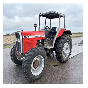 รถแทรกเตอร์การเกษตรมืออาชีพ Massey Ferguson 375 พร้อม PTO และชุดอุปกรณ์สามจุด สำหรับการเพาะปลูกและการขนส่ง - Product Image 5