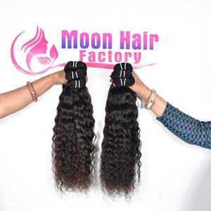 Nouveau produit, fournisseur d'exportation, cheveux indiens vierges de temple, cuticules alignées, lisses, qualité supérieure, extensions de cheveux bouclés pour femmes - Product Image 3