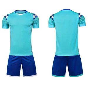 Chándal de gimnasio OEM al por mayor hermoso último diseño uniforme de fútbol Conjunto de camiseta de fútbol ropa de fútbol chándal personalizado - Product Image 3