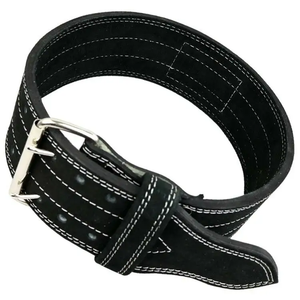 เข็มขัดยกทรงพลังแบบสองง่ามเข็มขัดหนังสำหรับงานหนักพร้อมโลโก้ปรับแต่งได้ - Product Image 3