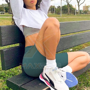 Shorts Deportivos para Mujer, Hechos en Pakistán, del Mejor Fabricante, Transpirables, de Alta Calidad, Cintura Elástica, Spandex/Poliéster - Product Image 5