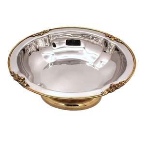 Bandeja de Metal artesanal de primera calidad, bandeja de Metal artesanal con acabado antiguo, decorativa para el hogar, para servir y regalar, esencial - Product Image 1