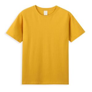T-shirt col rond 180 grammes en gros, personnalisable avec logo, impression DTG, t-shirt vierge de luxe pour homme, t-shirt uni à col rond pour homme - Product Image 6