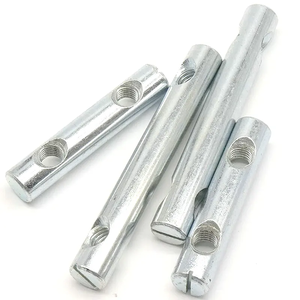 Taily đồ nội thấ<span class=keywords><strong>t</strong></span> ốc ví<span class=keywords><strong>t</strong></span> M6 M8 gavanizing rãnh hai lỗ Thùng Doanh nối xi lanh chèn chéo <span class=keywords><strong>Nut</strong></span> Thùng <span class=keywords><strong>NUT</strong></span> - Product Image 4