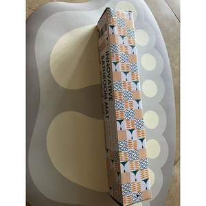 Tapis de bain en TPE de 21x28 pouces, tapis de toilette doux à séchage rapide, très absorbant et antidérapant pour la maison ou l'hôtel - Product Image 2