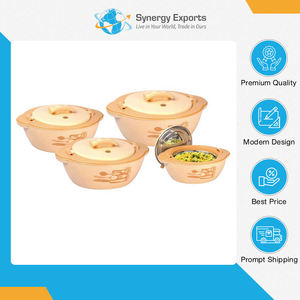 Ensemble de 4 casseroles de grande capacité en plastique vierge de qualité supérieure, avec couvercle, à prix avantageux - Product Image 2