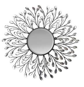 Modern <b>Gold</b> Plated Frame Premium Wall <b>Mirror</b> for Home Living Room Hotel Hallway Decorative Use Hanging Metal Wall <b>Mirror</b> - Product Image 6