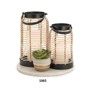 Photophore à suspendre en métal et en verre de dernière conception personnalisable faite à la main en gros - Product Image 6