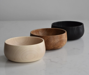 Cuencos para servir de madera de Acacia Premium de alta calidad para el hogar, bodas y cenas, cuencos desechables ecológicos para servir frutas secas - Product Image 4