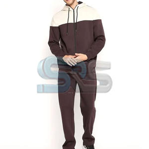 Chándal Deportivo para Hombre, Corte Ajustado, Algodón y Poliéster, Cremallera, Logotipo Estampado, para Entrenamiento, Trotar, Ropa Casual, Ligero, Alta Calidad, Pakistán - Product Image 1