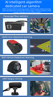 Enregistreur vidéo numérique 8CH IPC AHD MNVR 4G WIFI GPS DVR de véhicule ADAS NVR DMS BSD APC CMSV7 Vue à distance Boîte noire de voiture