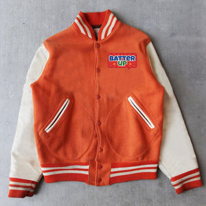 ผู้ผลิตแจ็คเก็ตเบสบอลโลโก้ที่กําหนดเอง Applique เย็บปักถักร้อย Chenille แจ็คเก็ตตัวแทนเล็ตเตอร์แมนสําหรับผู้ชาย - Product Image 3
