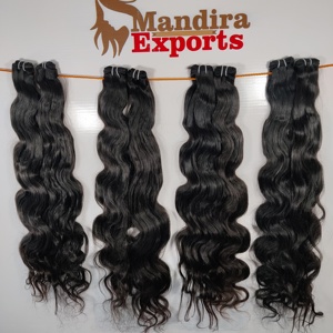 Extensions de cheveux cambodgiens indiens 100% non transformés Cheveux alignés sur les cuticules de haute qualité Onde corporelle naturelle Ondes lâches profondes Cheveux humains - Product Image 5