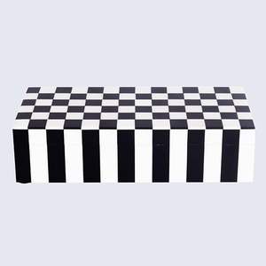 Caja de nácar hecha a mano de tendencia caliente caja de joyería con Incrustaciones de nácar rectangular para accesorios y decoración - Product Image 5