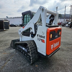 Chargeuse compacte sur chenilles Bobcat avec moteur PLC, petite taille, d'occasion, en stock, livraison rapide disponible, vente en gros - Product Image 6