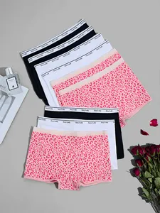 Venta caliente Conjunto de 9 piezas de algodón para mujer Pantalones de esquina planos suaves y transpirables Cómodos para adultos