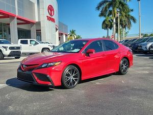 2022สำหรับ Toyota Camry SE FWD เครื่องยนต์เทอร์โบมือสองใช้เต็มรูปแบบยาง R18เบาะหนังสีดำภายในพร้อมส่งพวงมาลัยซ้าย - Product Image 6