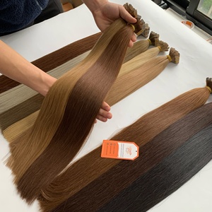 Venta al por mayor 2024 tendencia caliente vietnamita Remy extensiones de cabello de alta calidad cinta libre de enredos en estilo de onda caliente paquete de las mujeres - Product Image 5