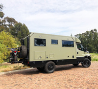 Iveco camping-car camping-car caravane camping-car remorque Overland lit long 8x8 nouveau 2024