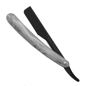 Maquinillas de Afeitar para Eliminar el Vello, Maquinillas de Afeitar con Mango de Plástico, Maquinillas de Afeitar de Barbero Rectas Hechas con Acero Inoxidable - Product Image 5