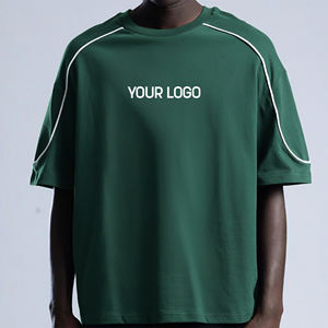 Camiseta de Manga Corta Blanca de Algodón 100% de Corte Holgado, Estilo Hip Hop, Personalizada de Alta Calidad para Hombre - Product Image 4