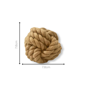 Jouet pour animaux de compagnie en corde de chanvre naturelle, lin, coton et sisal, durable, avec herbe à chat, style dessin animé mignon, pour chiens et chats, avec emballage en sac - Product Image 4