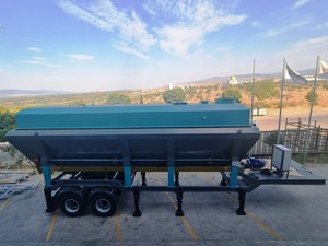 Silo à ciment en acier mobile sur site avec une capacité de 39 tonnes pour les projets de construction et un stockage efficace - Product Image 2