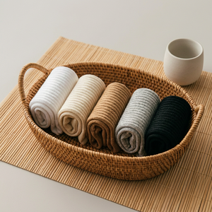 Chaussettes en coton mélangé pour femmes, chaussettes décontractées côtelées tricotées, vente en gros, 31 - Product Image 1