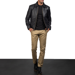 Arrivée de vestes d'extérieur d'hiver personnalisées Vintage Riding Biker Motorcycle Faux cuir en peau de mouton Vestes de taille plus - Product Image 6