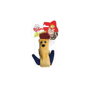 Natura Matatabi 32cm Healthy Safe Handcrafted Cat Toy 100% Matatabi & Velvet Ingredients Forma de caracol - Product Image 1