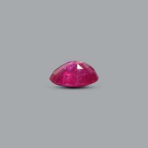 Rubis naturel de 3 carats, taille émeraude rouge, pour accessoires de bijouterie, hauteur 8 mm, créé en laboratoire, traité thermiquement - Product Image 3