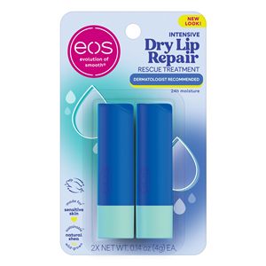 eos The Hero Lip Repair - Fraise, baume à lèvres hydratant, 0,14 oz, lot de 2 - Product Image 1