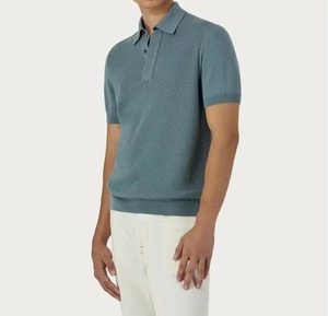 Camisetas de Punto de Primera Calidad para Hombre, Más Vendidas, con Logotipo Personalizado, 100% Algodón, Diseño Sólido, Transpirables, Precio Bajo - Product Image 1