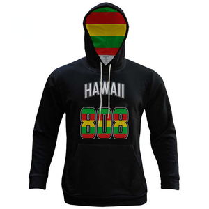 Sudaderas térmicas de gran tamaño con gráficos personalizados de EE. UU. Con cremallera completa, sudaderas con capucha Unisex con estampado de espuma de felpa francesa personalizada de algodón 100% - Product Image 6