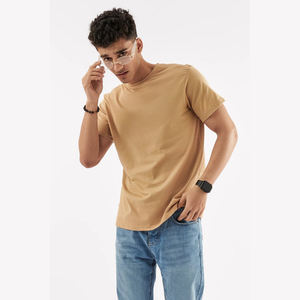 Tricoté formel pour hommes de haute qualité pour chemises T-shirt d'impression numérique lavé 100% coton lourd personnalisé - Product Image 3