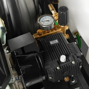 Hidrolavadora de Agua Caliente de 4000 PSI y 4 GPM con Motor de Arranque Eléctrico, Montada sobre Plataforma con Tanque de 175 Galones HPW40KT - Product Image 3