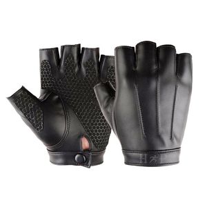 Gants de musculation en cuir respirant antidérapants avec logo personnalisé pour la salle de sport, le vélo, les sports, les hommes et les femmes, gants en polyester - Product Image 1